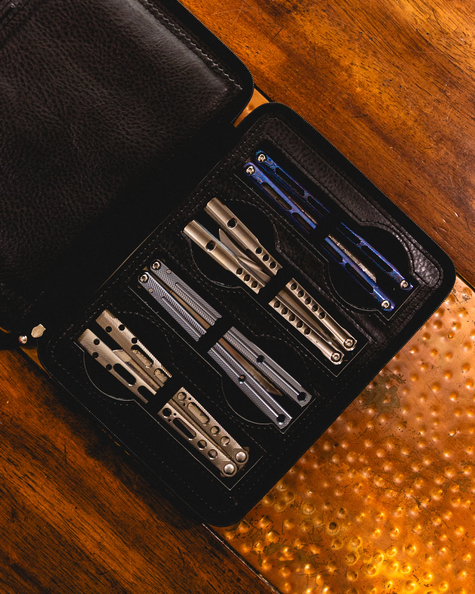 Squid Industries Leather Balisong Case - Image 5
